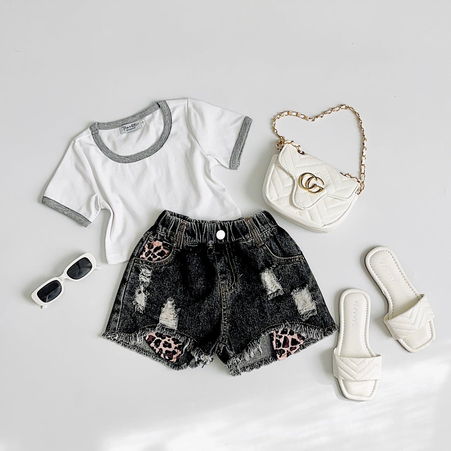 Camila denim shorts