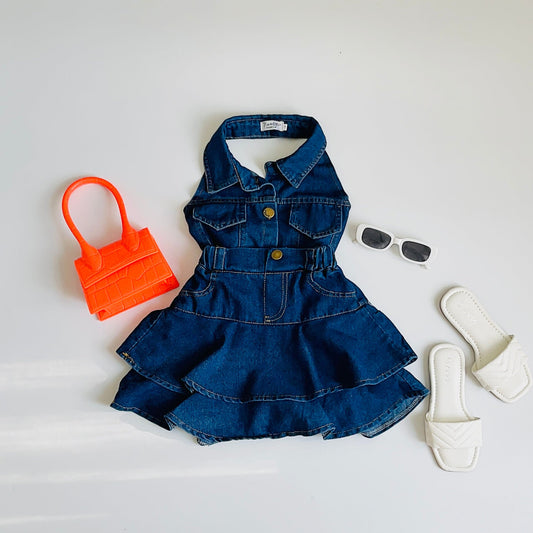 Serina denim set