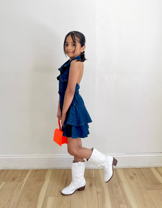 Serina denim set