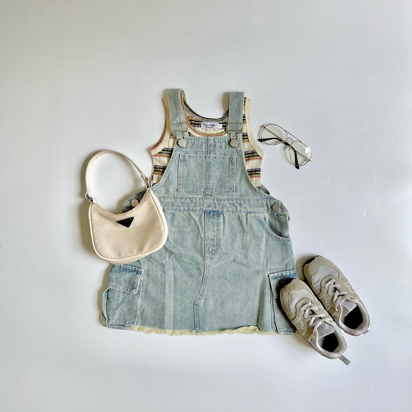 Riley overall skirt