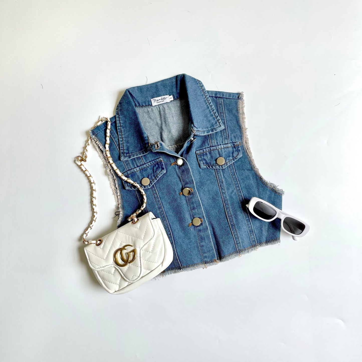 Dahlia denim vest